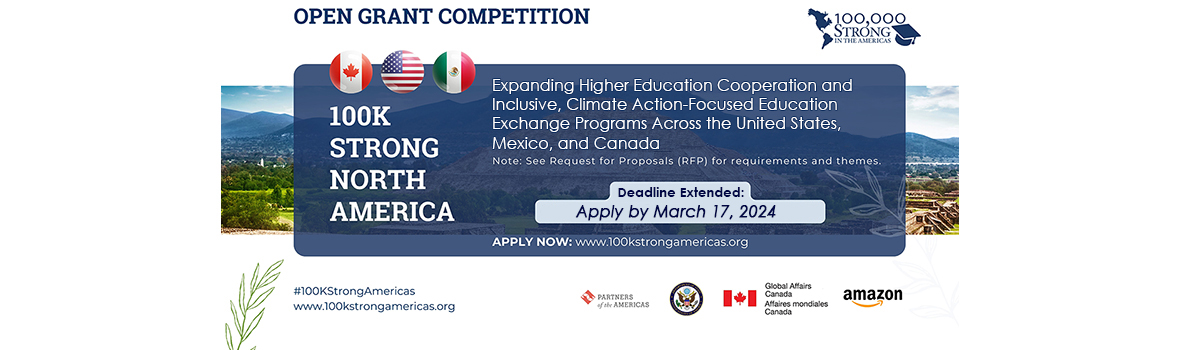 The 100K Strong North America Grant Competition 